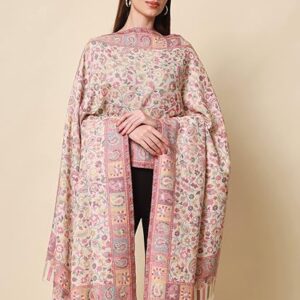 Pashmkala – Women Kaani Wool Blend Shawl