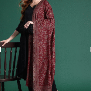 Pashmkala – Women Floral Woven Design Shawl