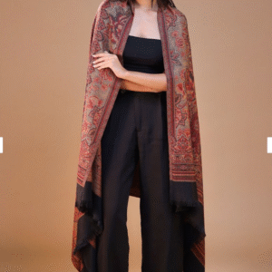 Pashmkala Women Floral Jamawar Shawl