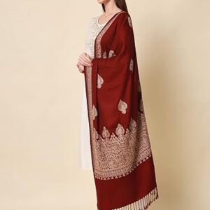 Pashmkala Women’s Kahmiri Embroidery Stole