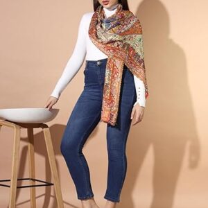 Pashmkala Women Fine Bamboo Fibre Stole