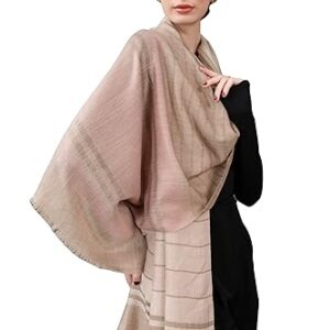 Pashmkala Women Stole, Extra Fine Wool-Silk,<br> Twilight Collection
