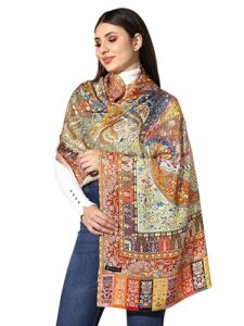 Pashmkala Women Fine Bamboo Fibre Stole