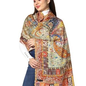 Pashmkala Women Fine Bamboo Fibre Stole
