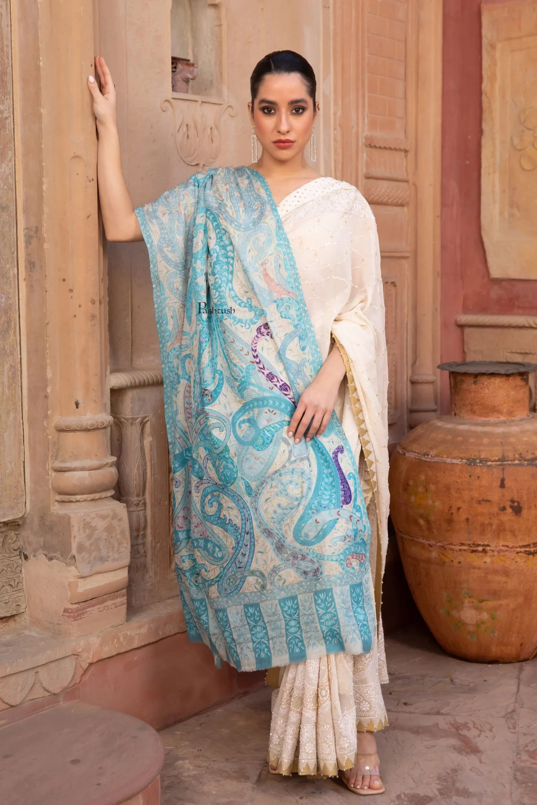 pashtush-pashmina-pashtush-womens-kalamkari-shawl-with-hand-embroidered-outline-work-fine-wool-samarkand-blue-50629085692219